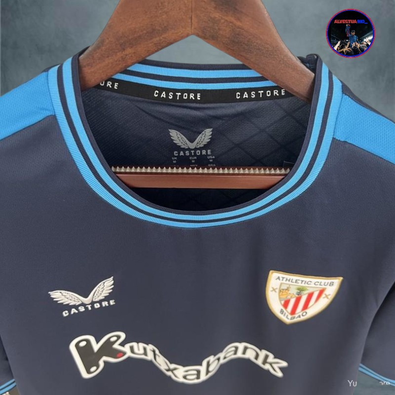 2ÂȘCamiseta Athletic Club de Bilbao 2025/26