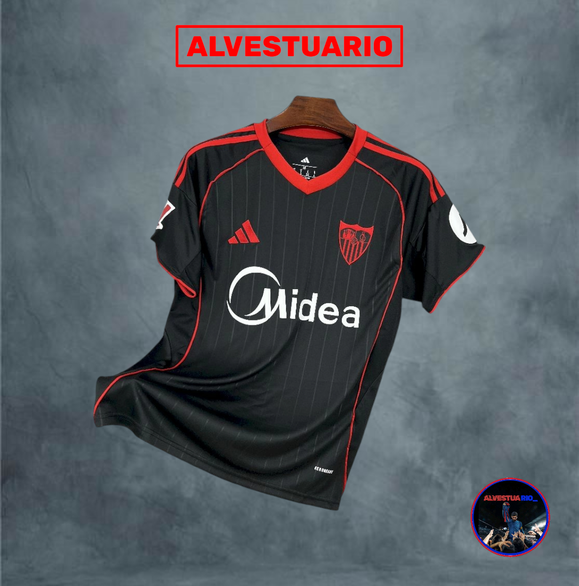 3ÂȘCamiseta Sevilla FC 2025/26