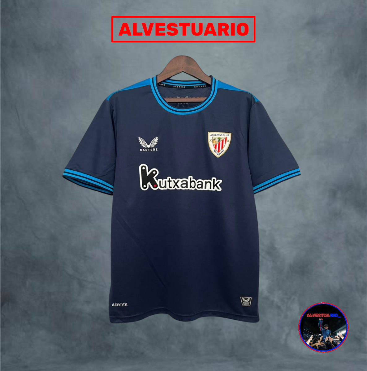 2ÂȘCamiseta Athletic Club de Bilbao 2025/26