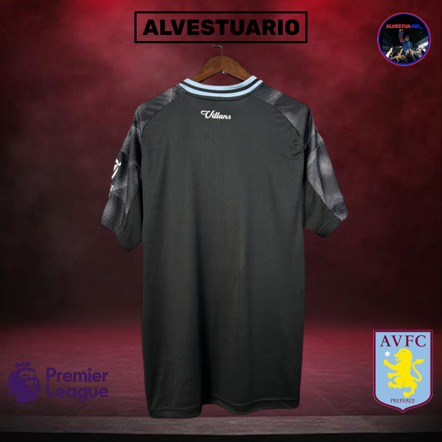 2ÂȘCamiseta Aston Villa 2025/26