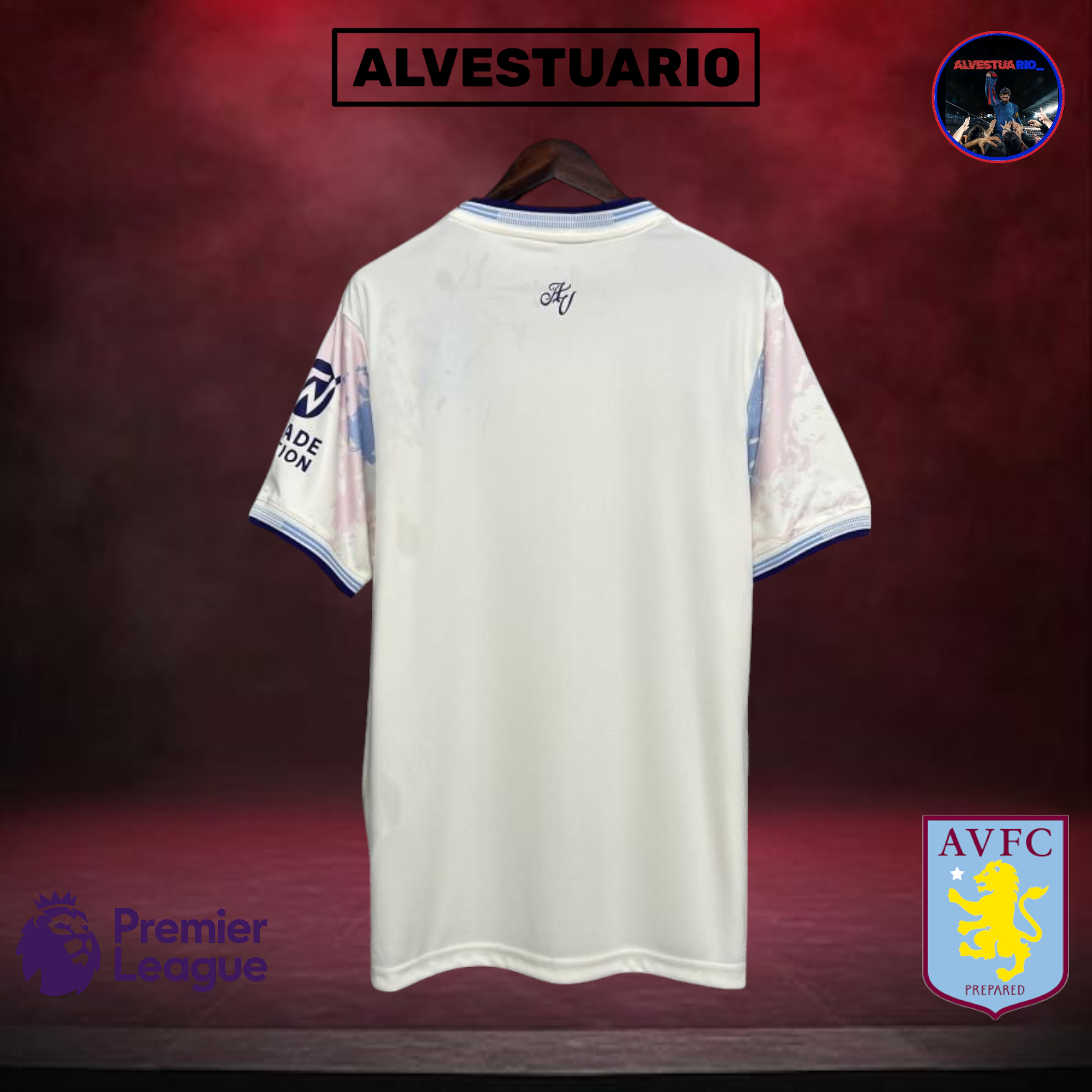 3ÂȘCamiseta Aston Villa 2025/26