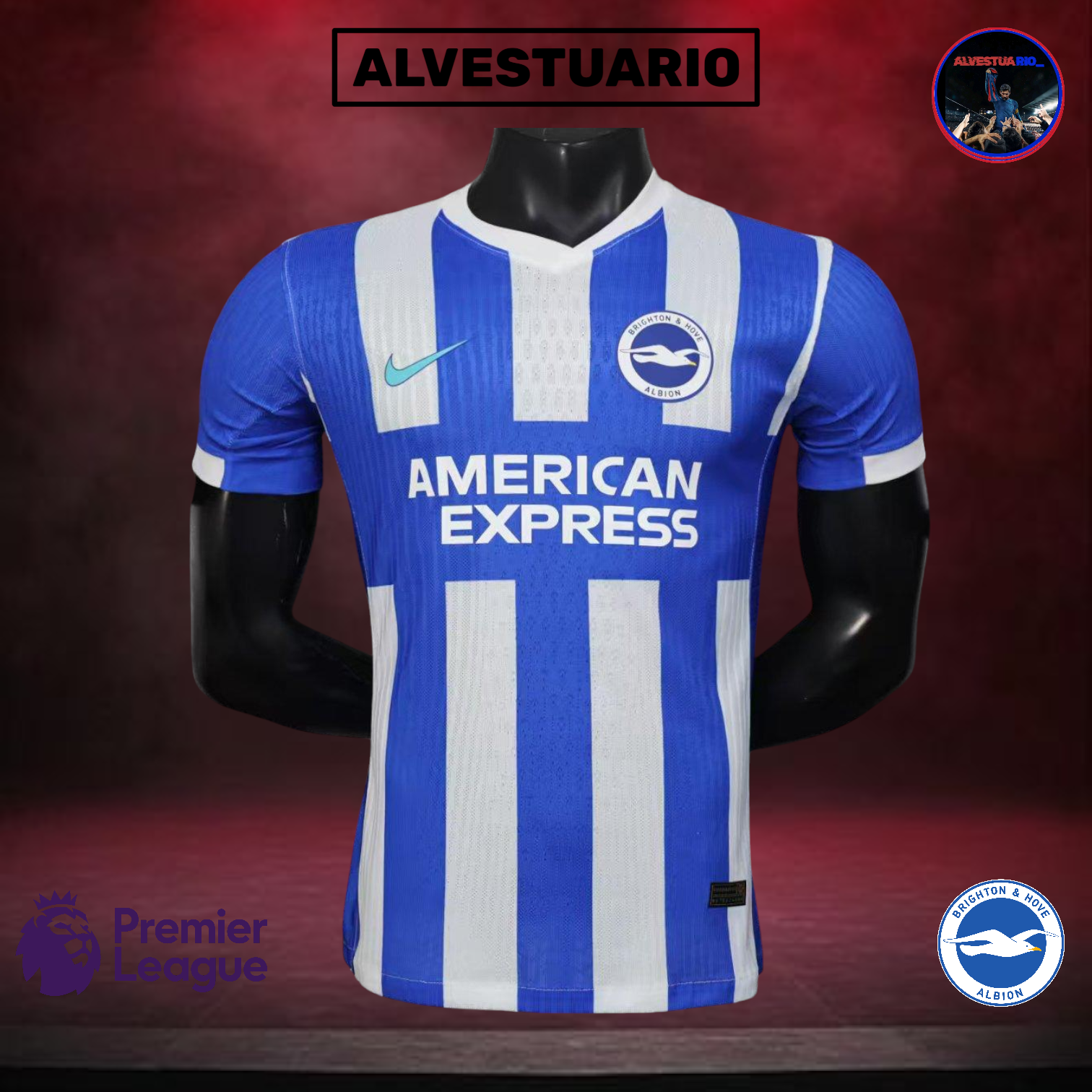 1ÂȘCamiseta Brighton 2025/26