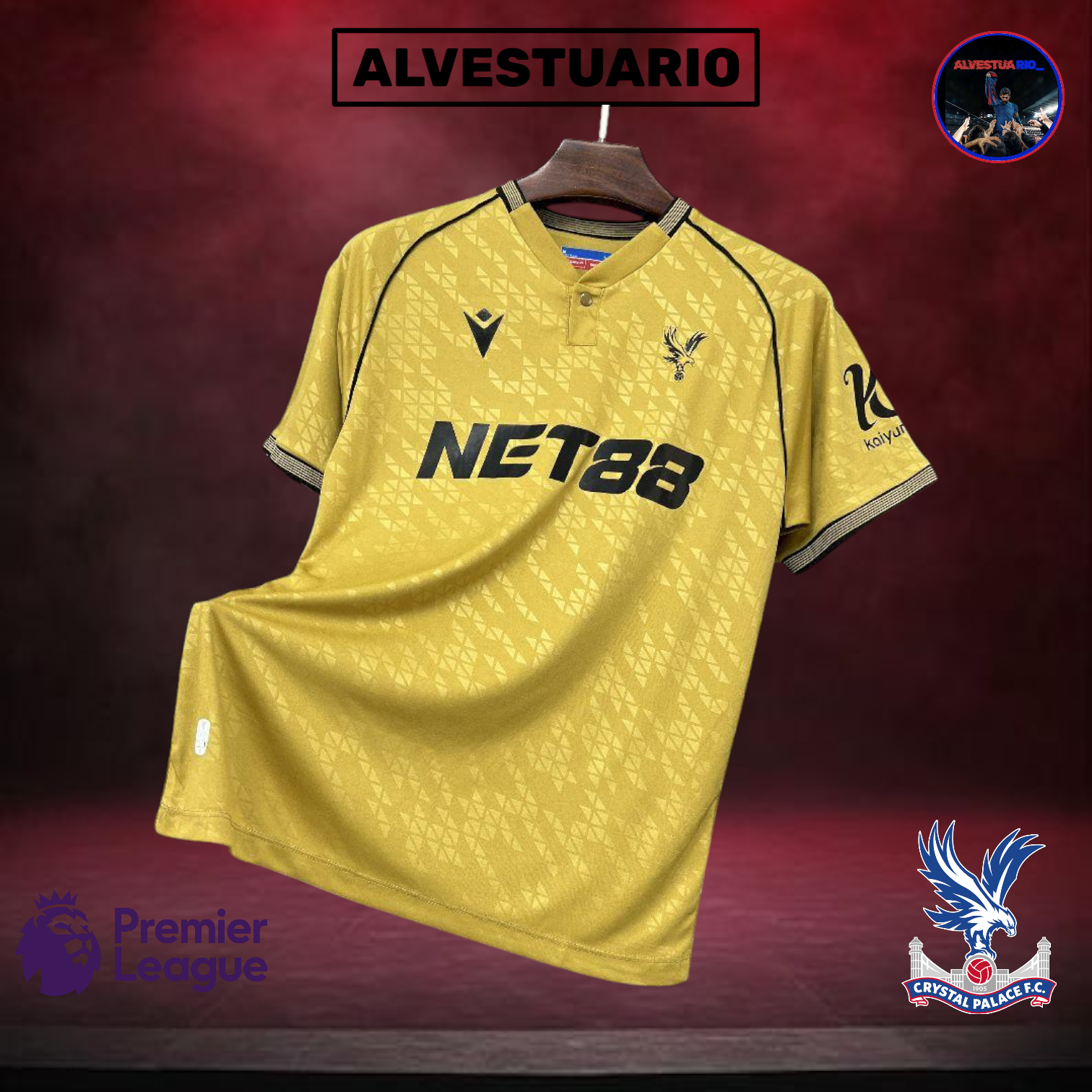 3ÂȘCamiseta Crystal Palace 2025/26
