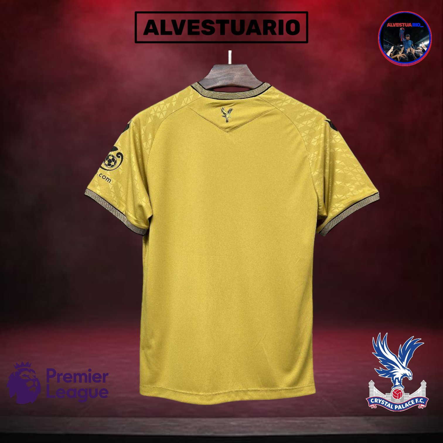 3ÂȘCamiseta Crystal Palace 2025/26