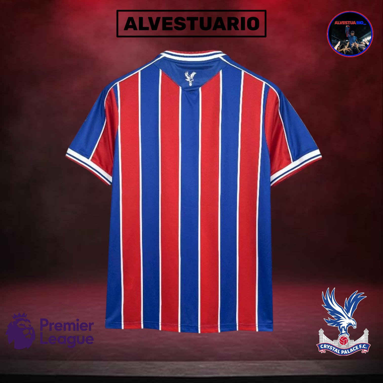 1ÂȘCamiseta Crystal Palace 2025/26