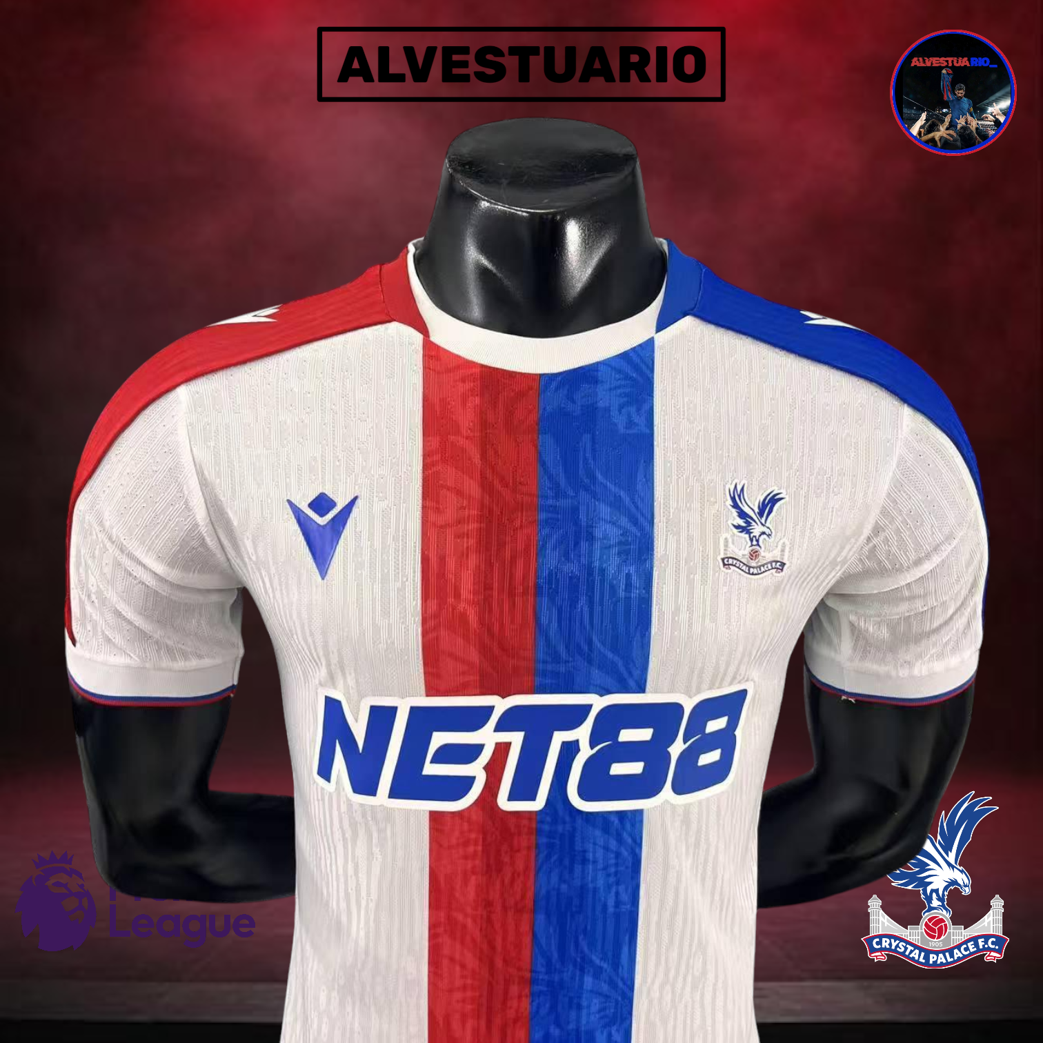 2ÂȘCamiseta Crystal Palace 2025/26