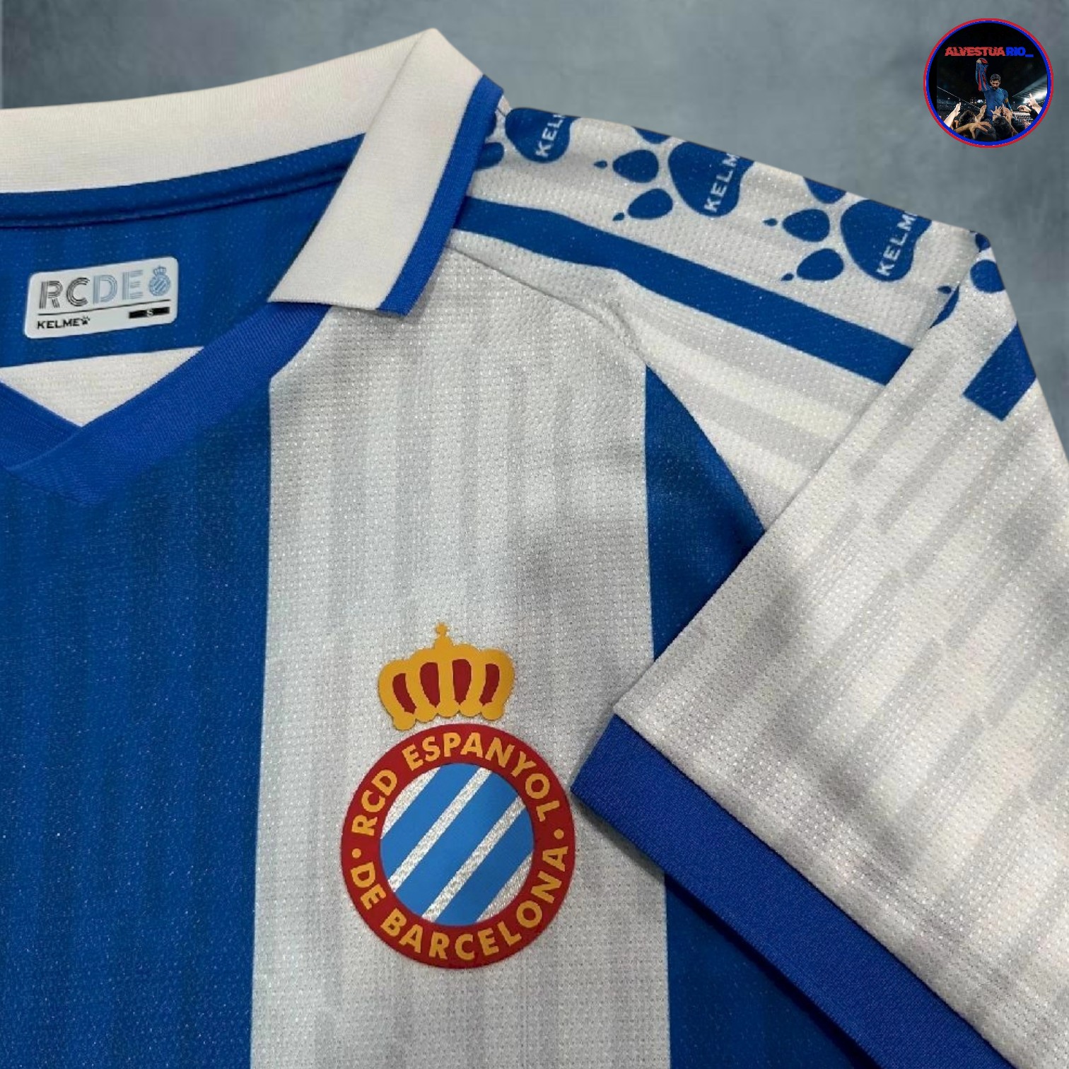 1ÂȘCamiseta RCD Espanyol 2025/26