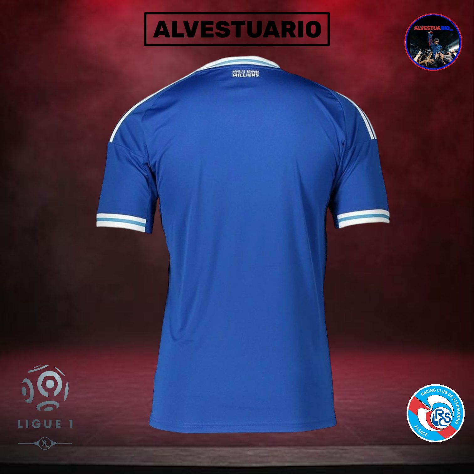 1ÂȘCamiseta Estraburgo 2025/26