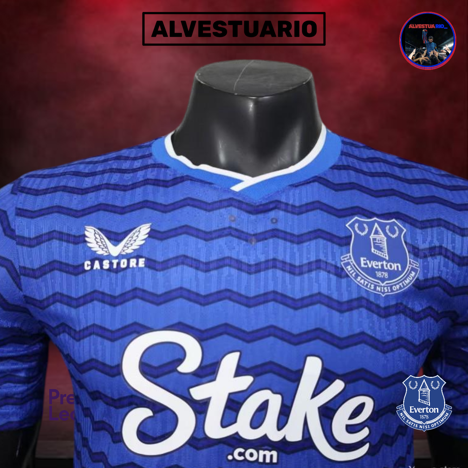 1ÂȘCamiseta Everton 2025/26