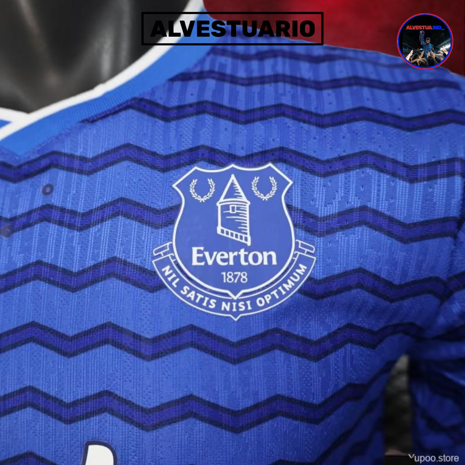 1ÂȘCamiseta Everton 2025/26