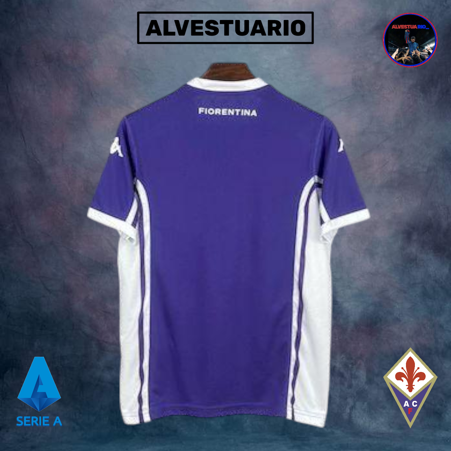 1ÂȘCamiseta Fiorentina 2025/26