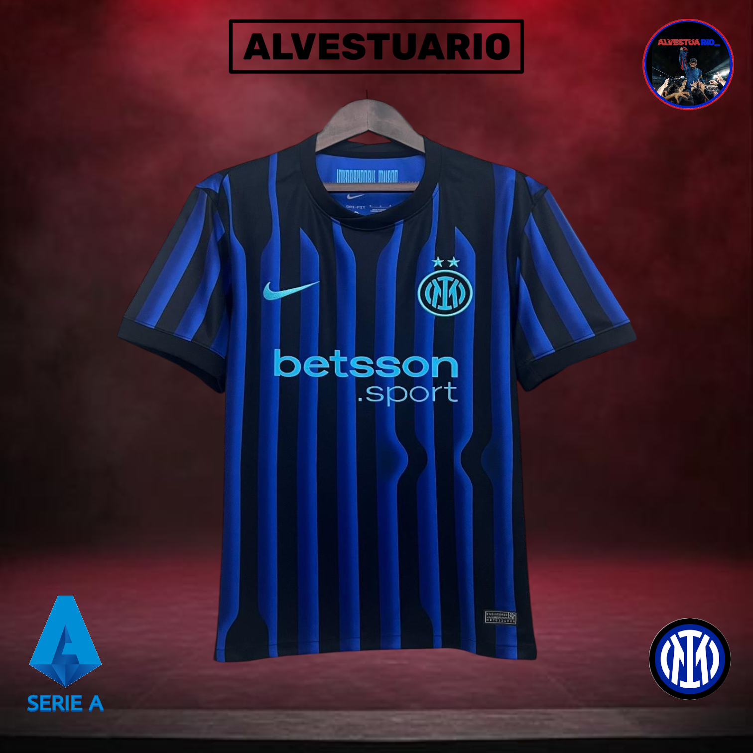 1ÂȘCamiseta Inter de Milan 2025/26