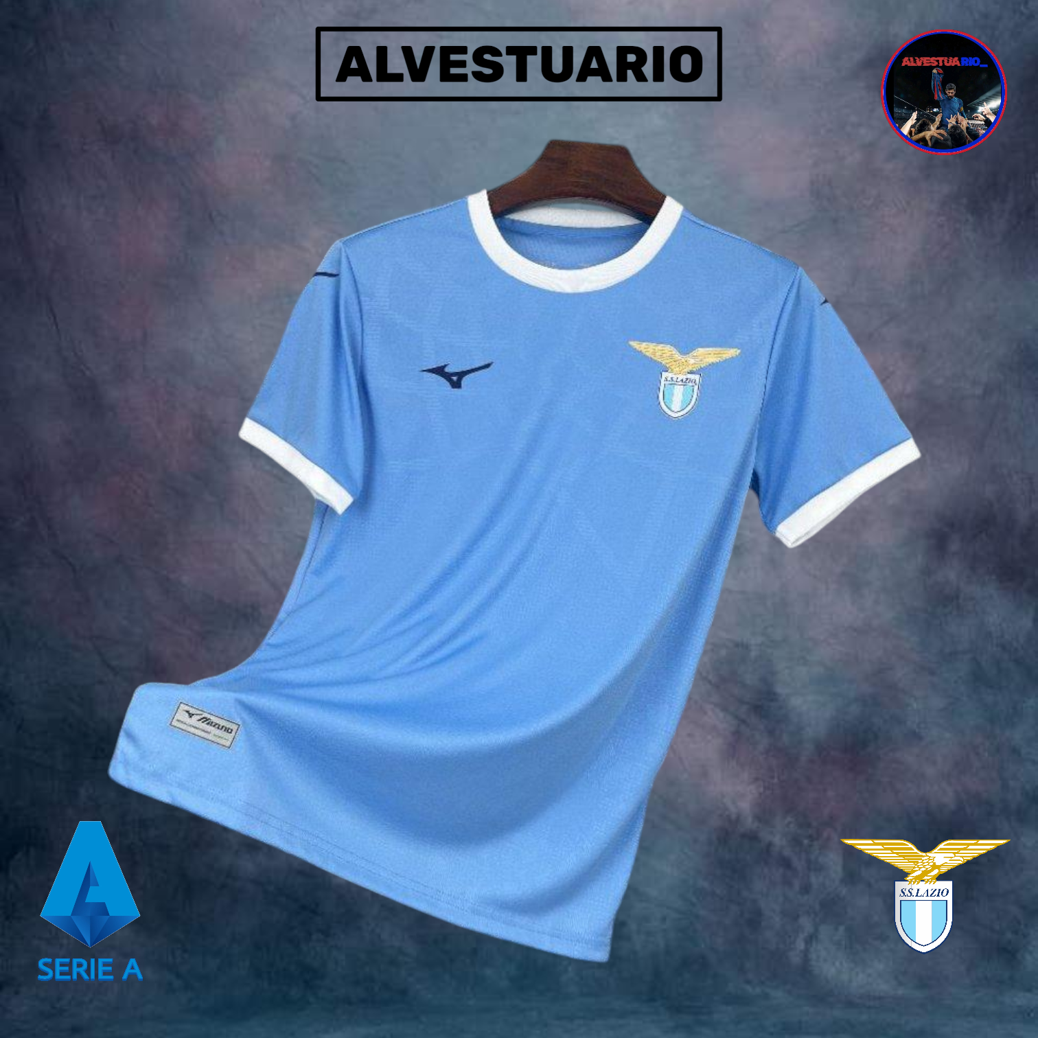 1ÂȘCamiseta Lazio 2025/26