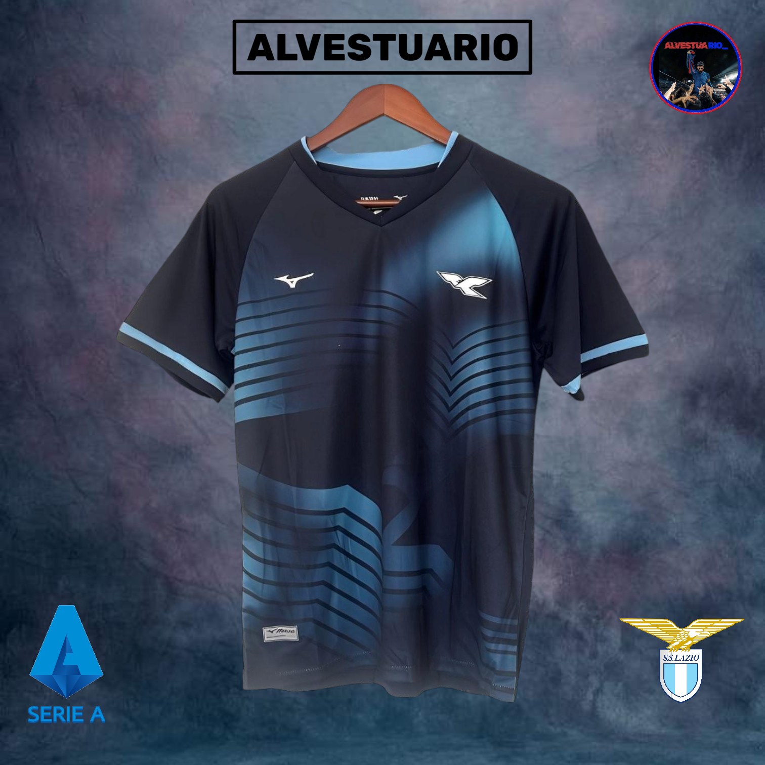 3ÂȘCamiseta Lazio 2025/26
