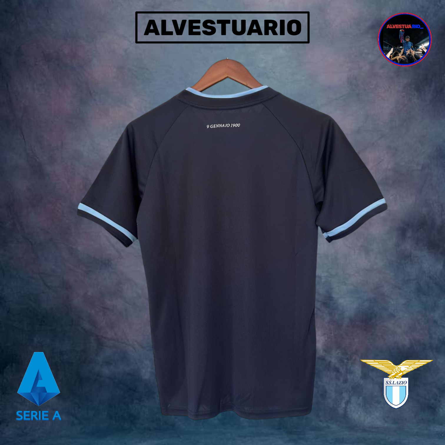 3ÂȘCamiseta Lazio 2025/26