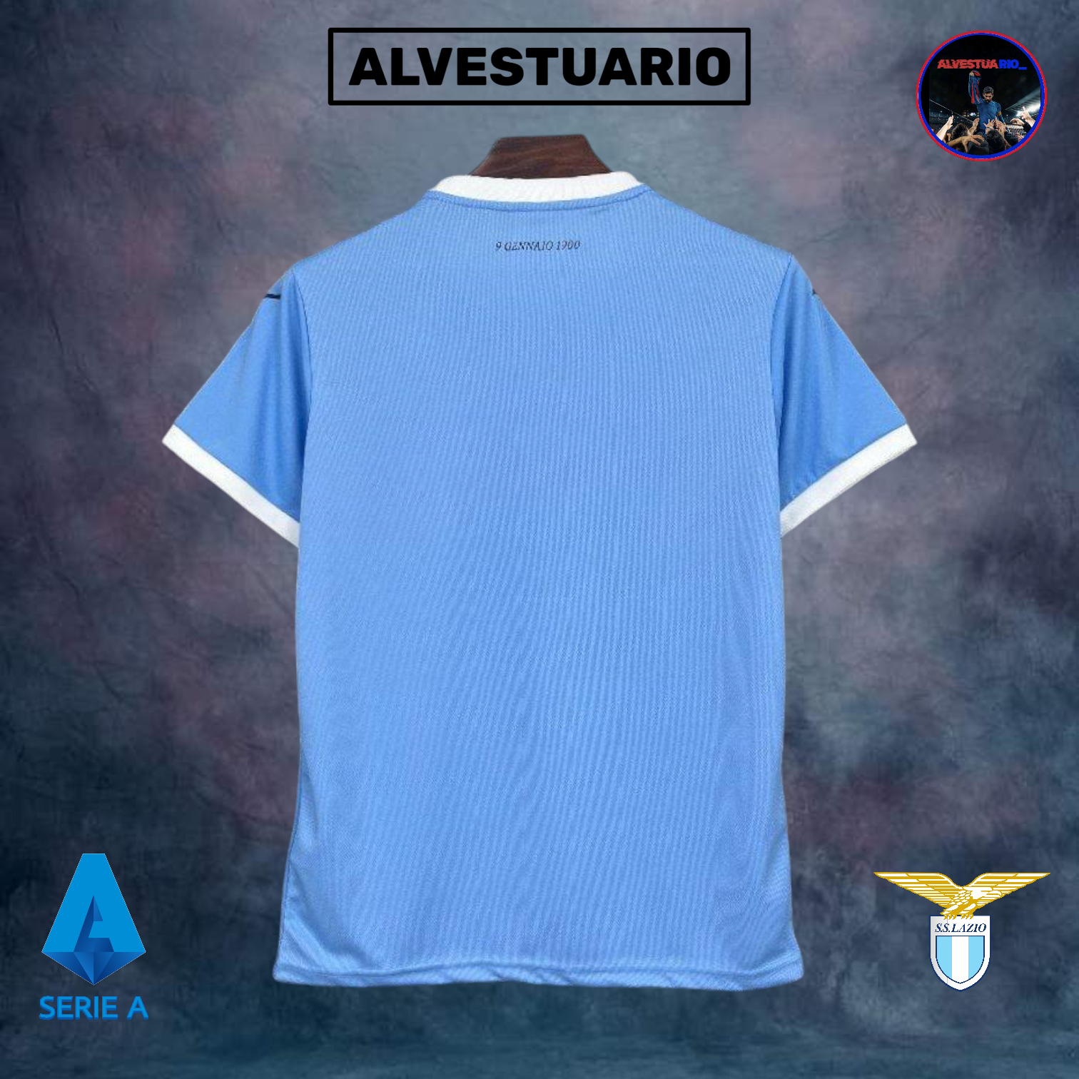 1ÂȘCamiseta Lazio 2025/26