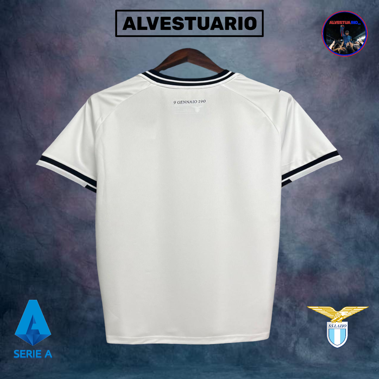 2ÂȘCamiseta Lazio 2025/26