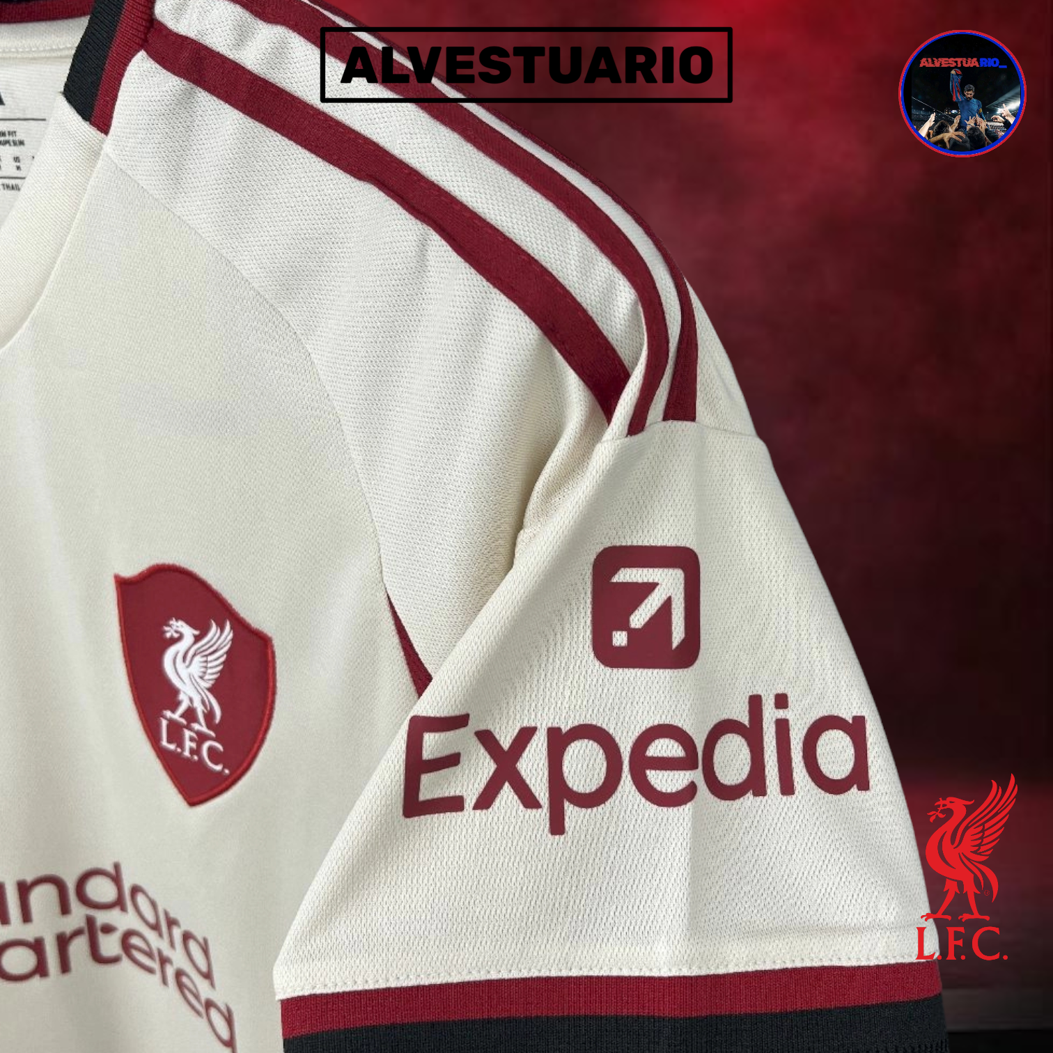 2ÂȘCamiseta Liverpool 2025/26