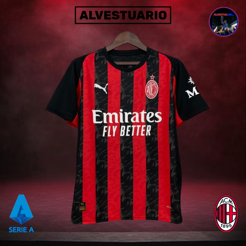 1ªCamiseta AC Milan 2025/26