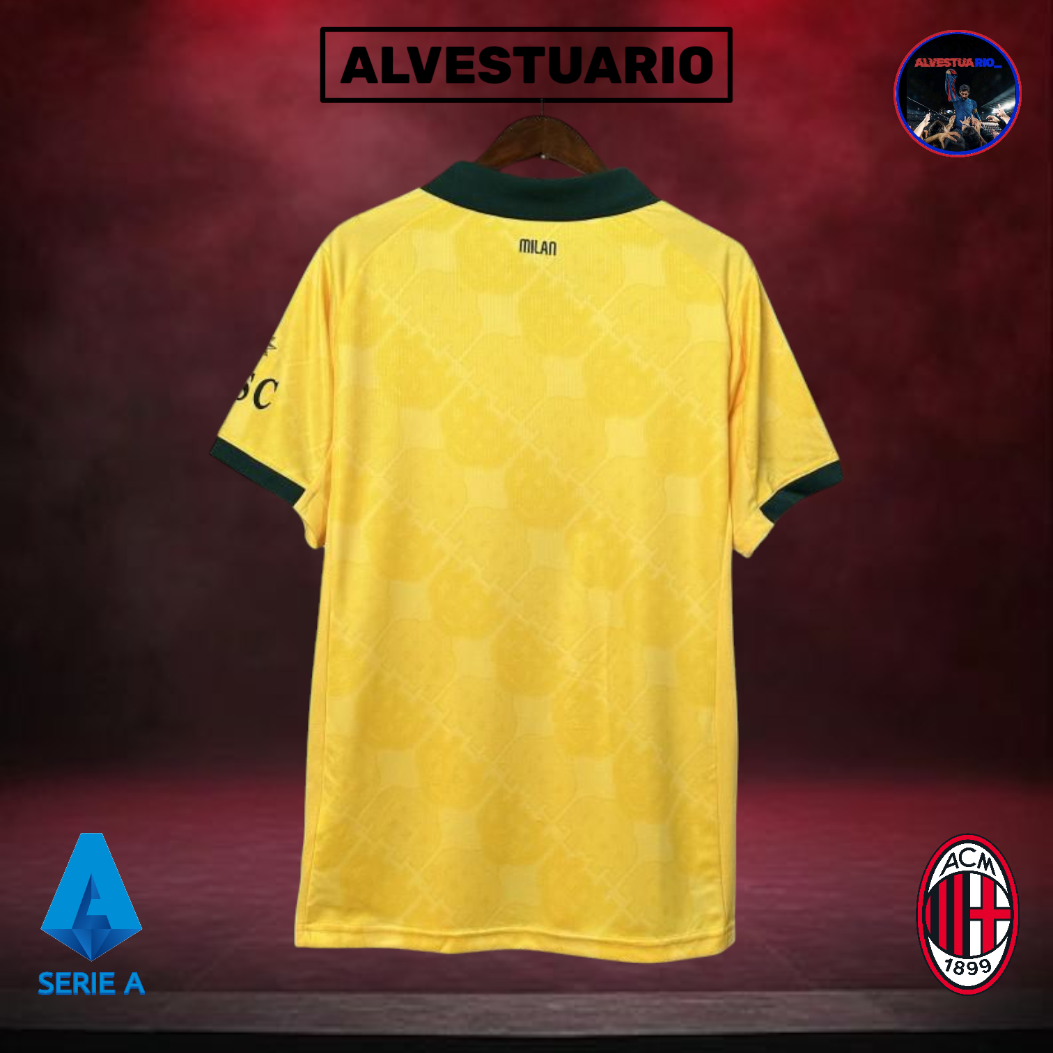 3ÂȘCamiseta AC Milan 2025/26