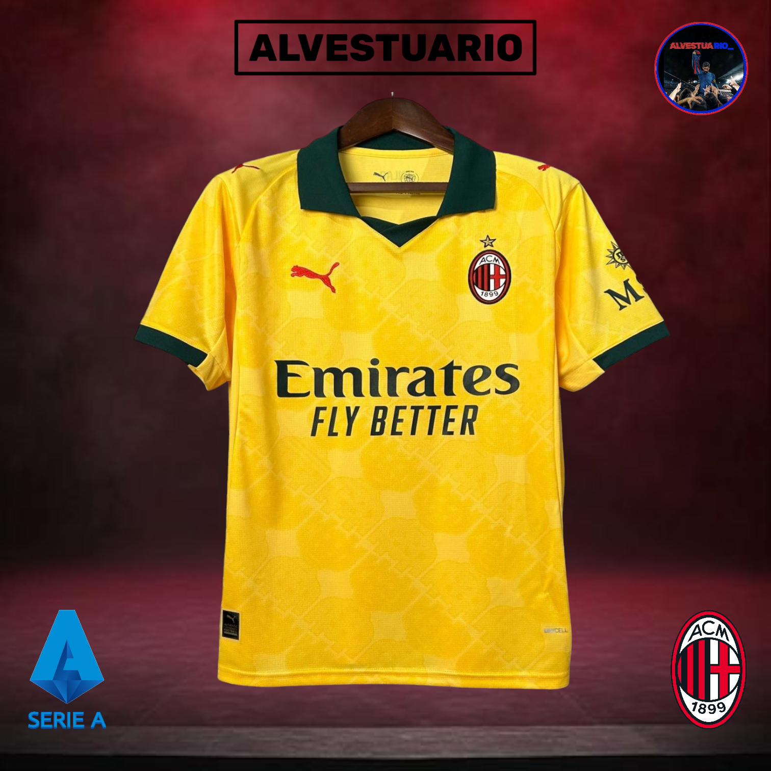 3ÂȘCamiseta AC Milan 2025/26