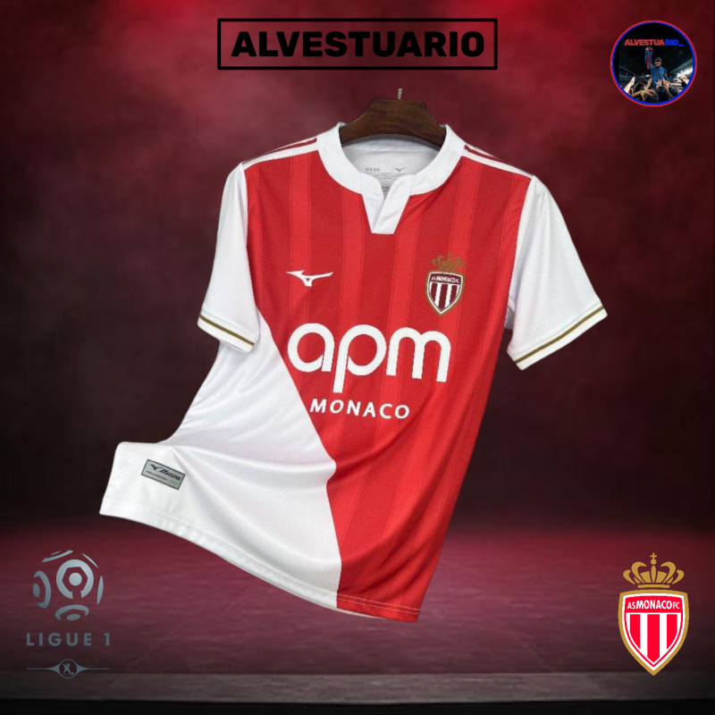 1ªCamiseta AS Monaco 2025/26