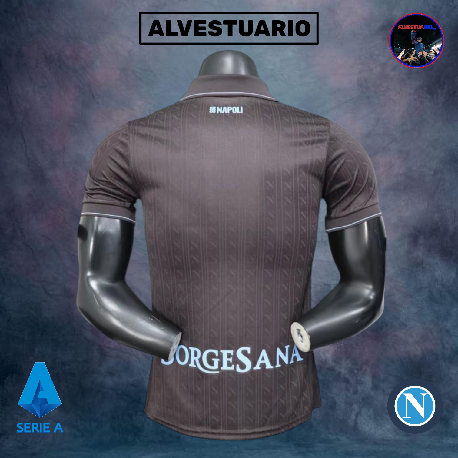 3ÂȘCamiseta Napoli 2025/26