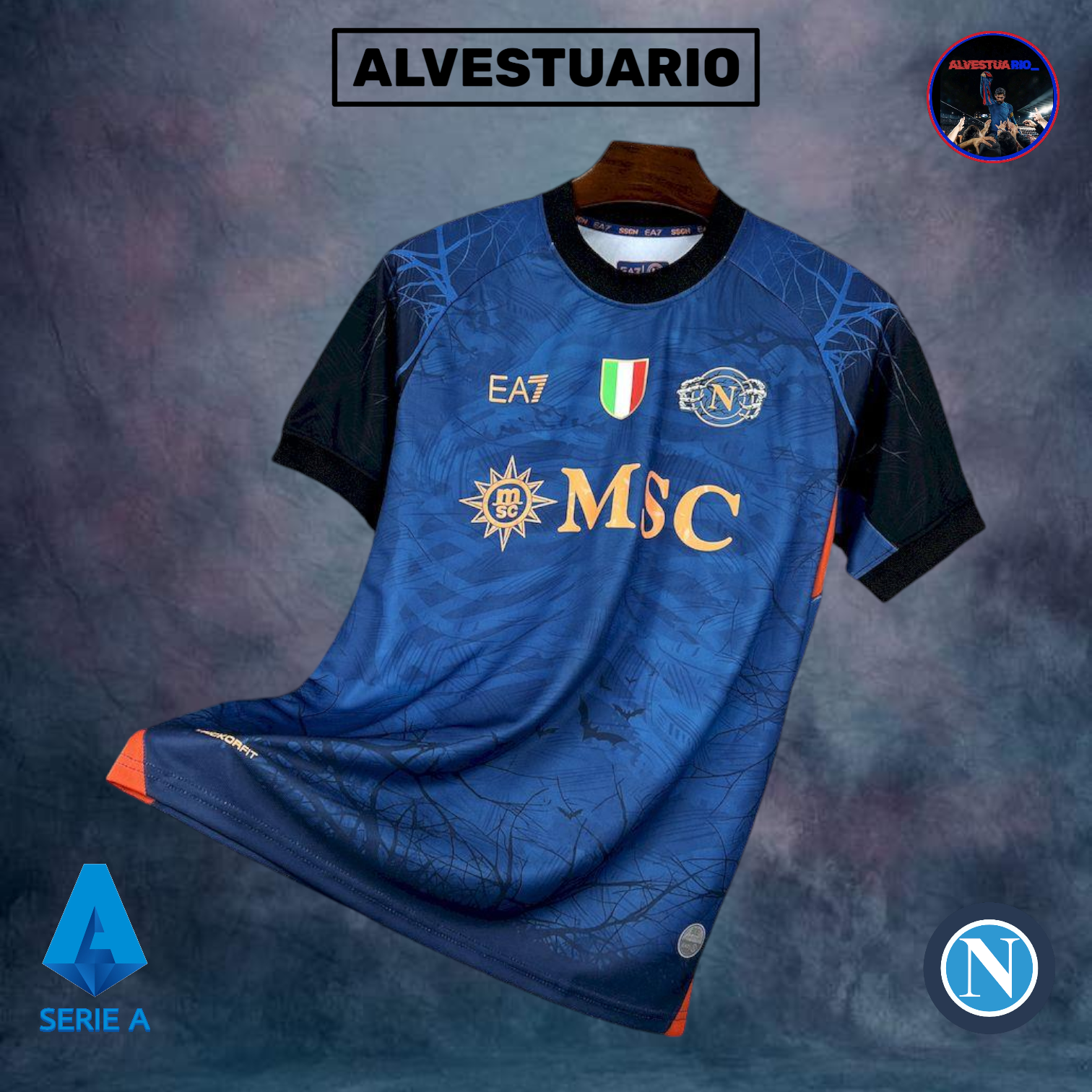 Camiseta Especial Halloween Napoli 2025/26