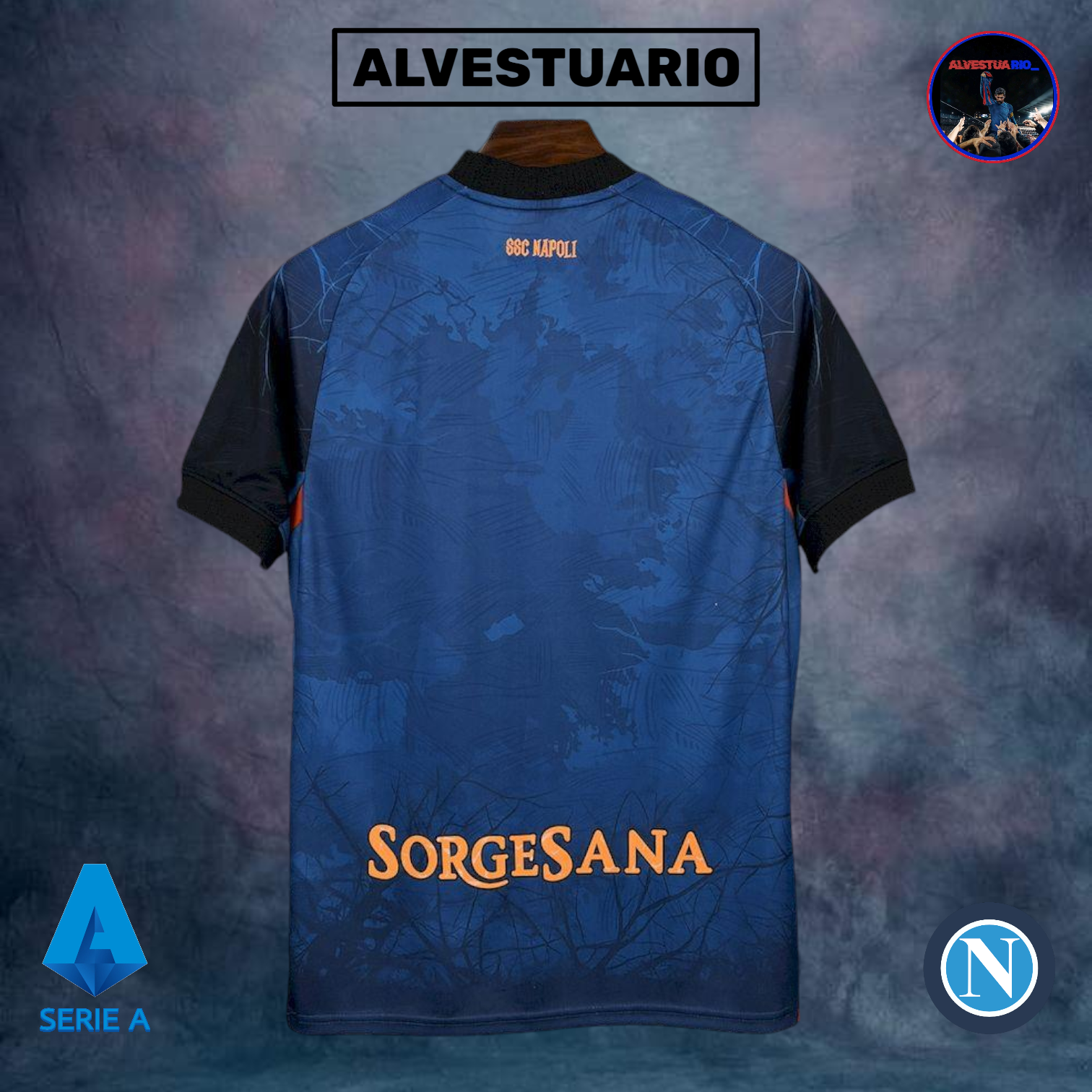 Camiseta Especial Halloween Napoli 2025/26