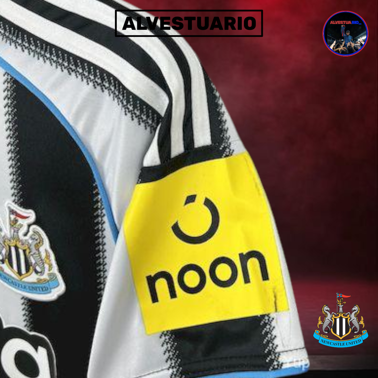1ÂȘCamiseta Newcastle 2025/26