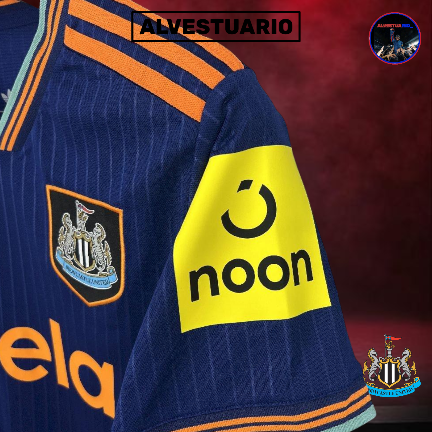 2ÂȘCamiseta Newcastle 2025/26