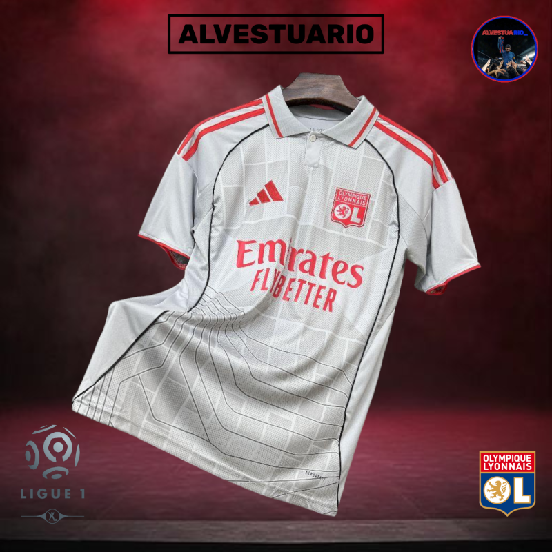 3ªCamiseta Olympique Lyon 2025/26