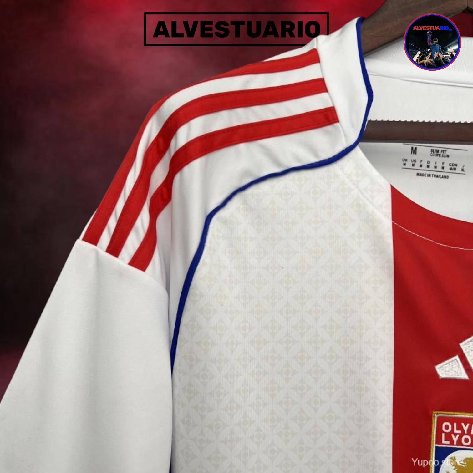 1ÂȘCamiseta Olympique Lyon 2025/26