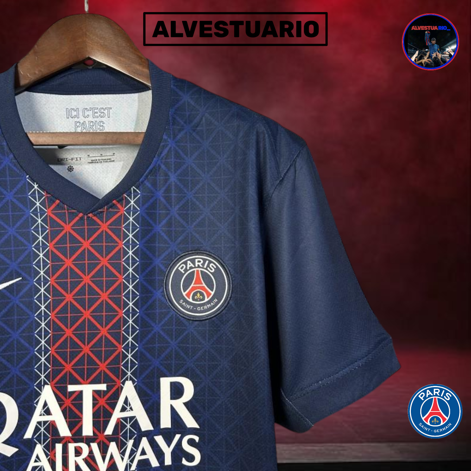 1ªCamiseta París Saint-Germain 2025/26 - psg