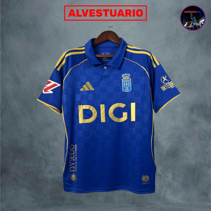 1ªCamiseta Real Oviedo 2025/26