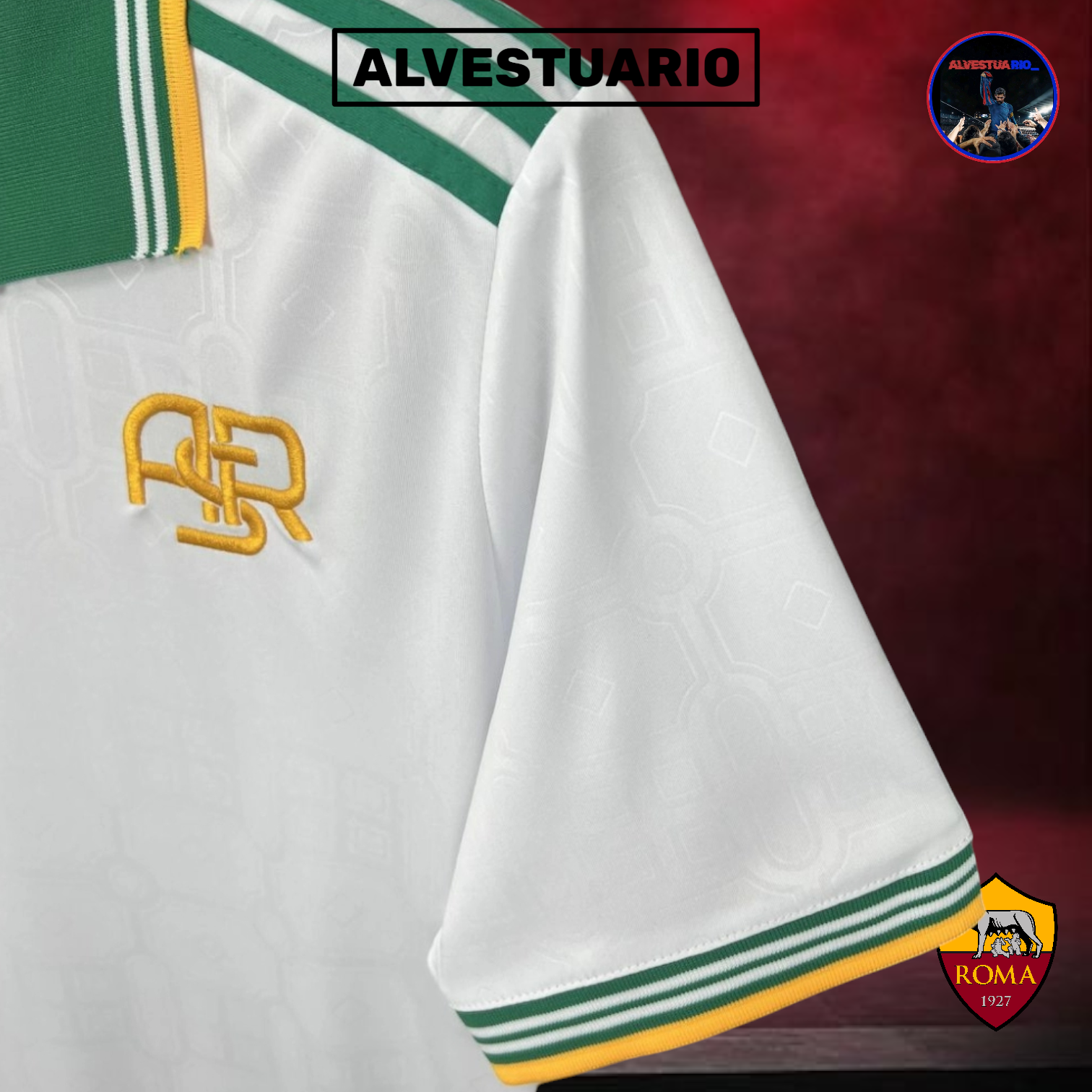 3ÂȘCamiseta AS Roma 2025/26