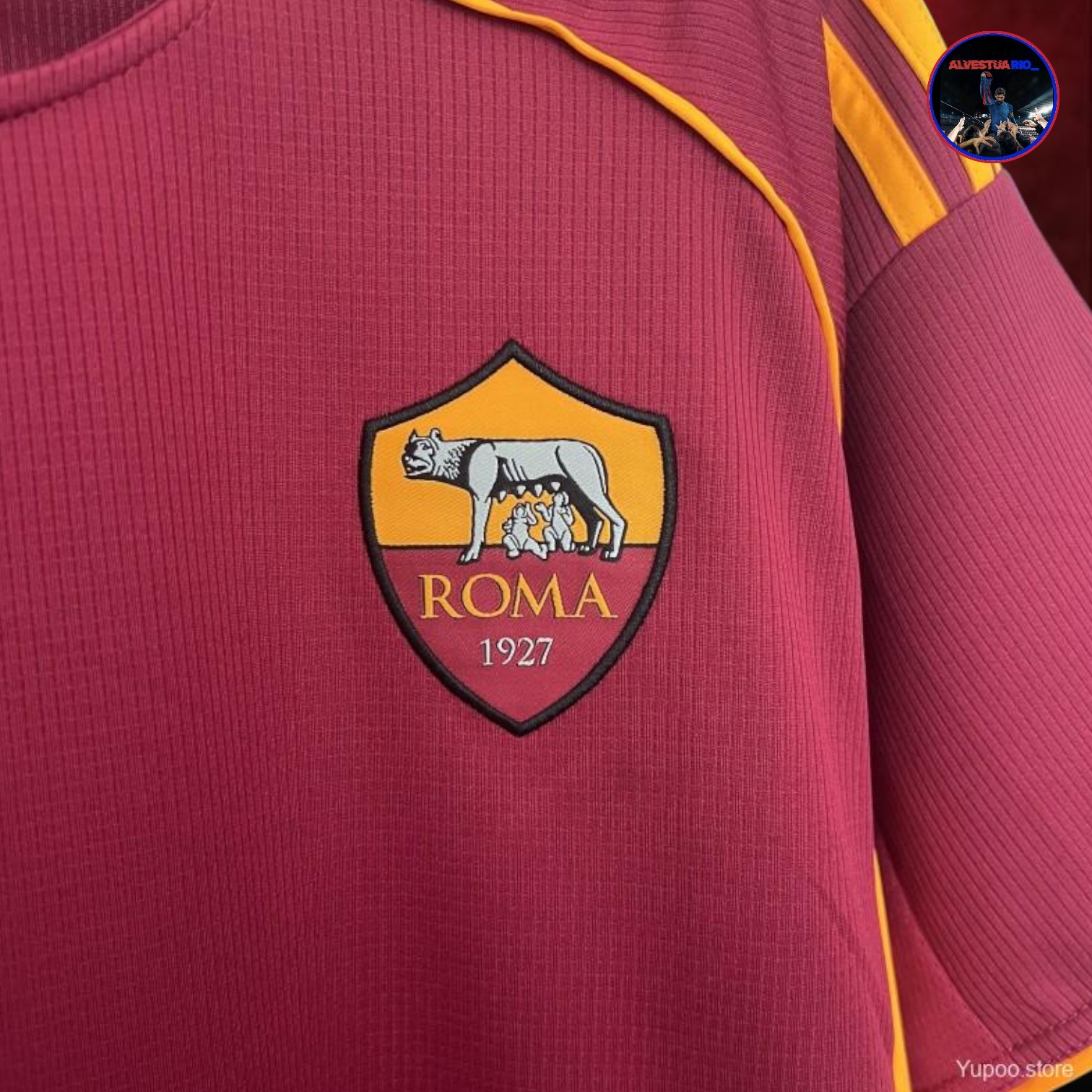 1ÂȘCamiseta AS Roma 2025/26
