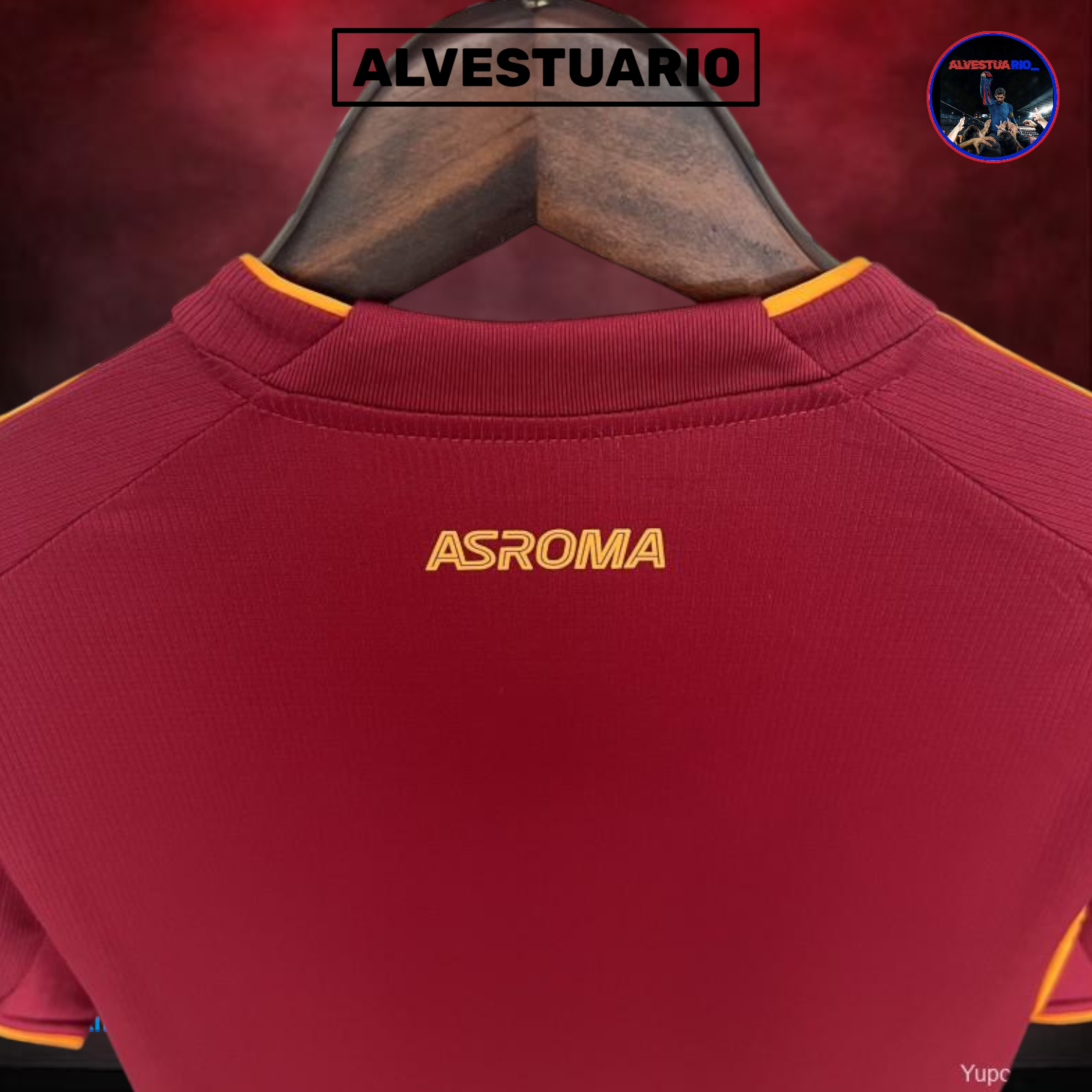 1ÂȘCamiseta AS Roma 2025/26