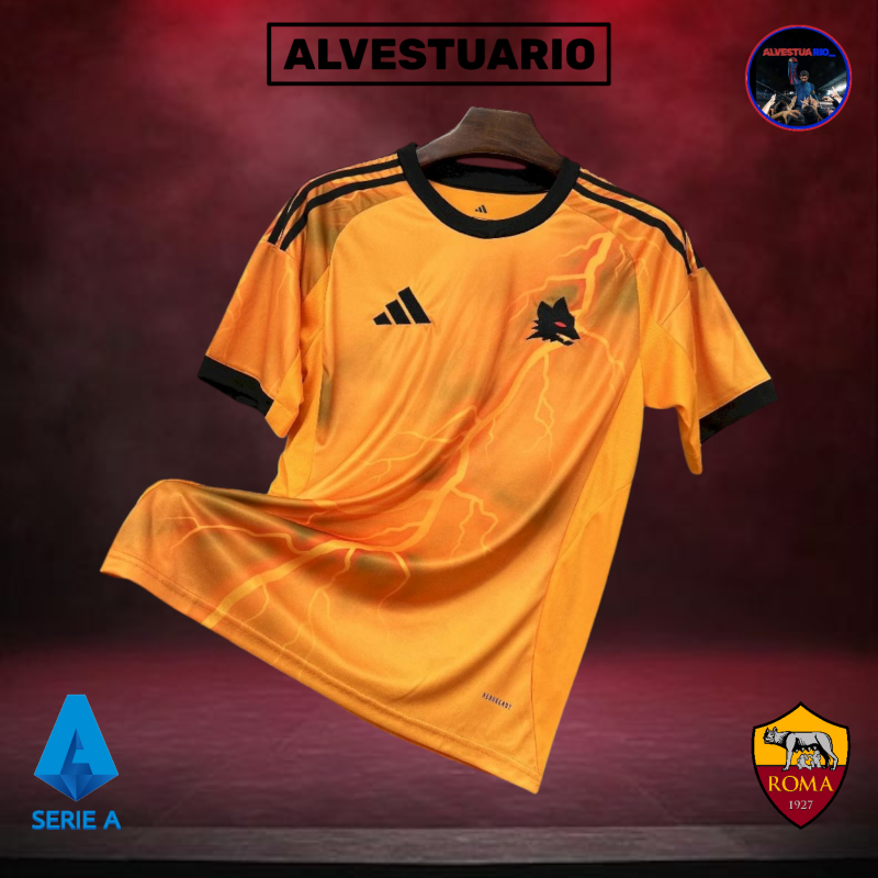 2ªCamiseta AS Roma 2025/26