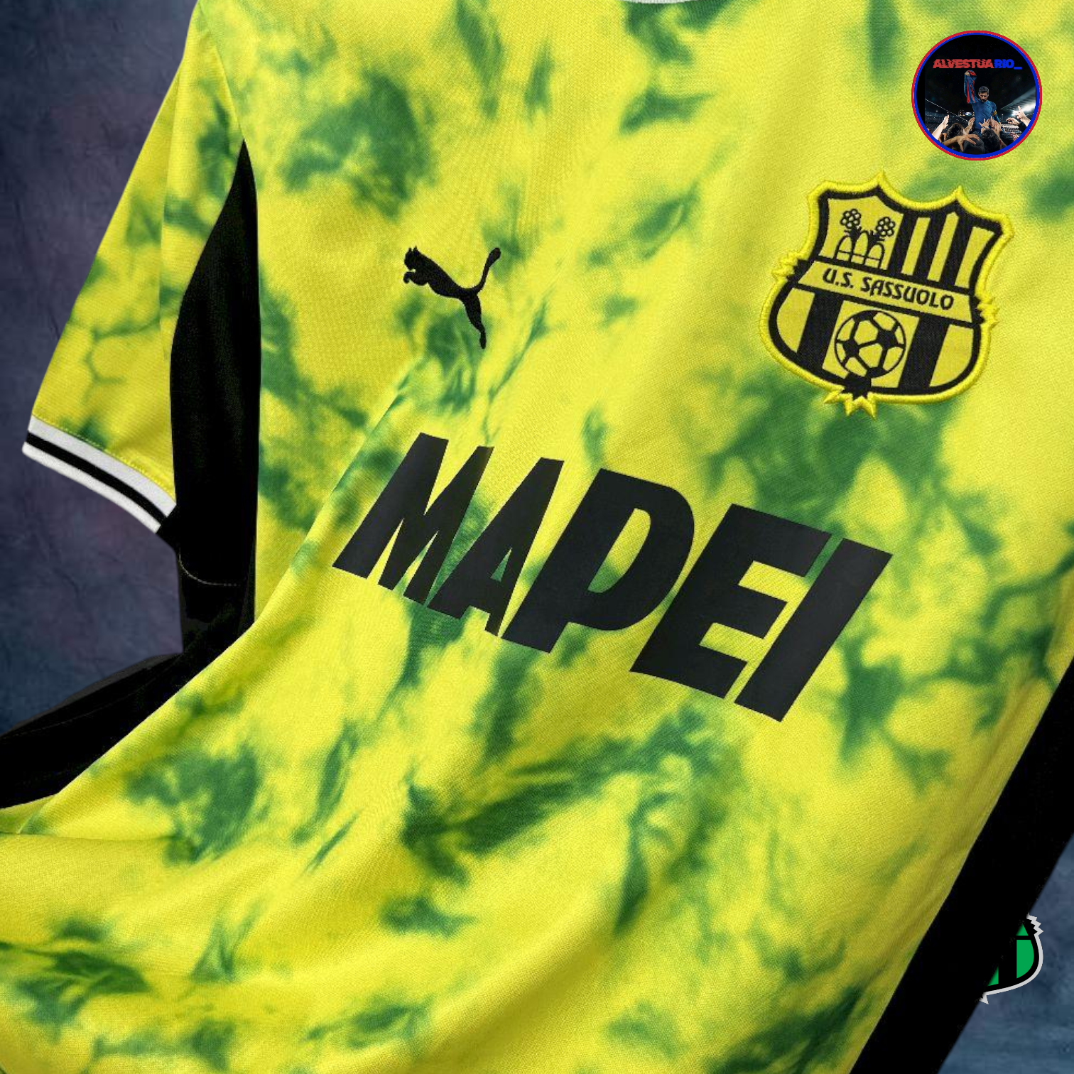 3ÂȘCamiseta Sassuolo 2025/26