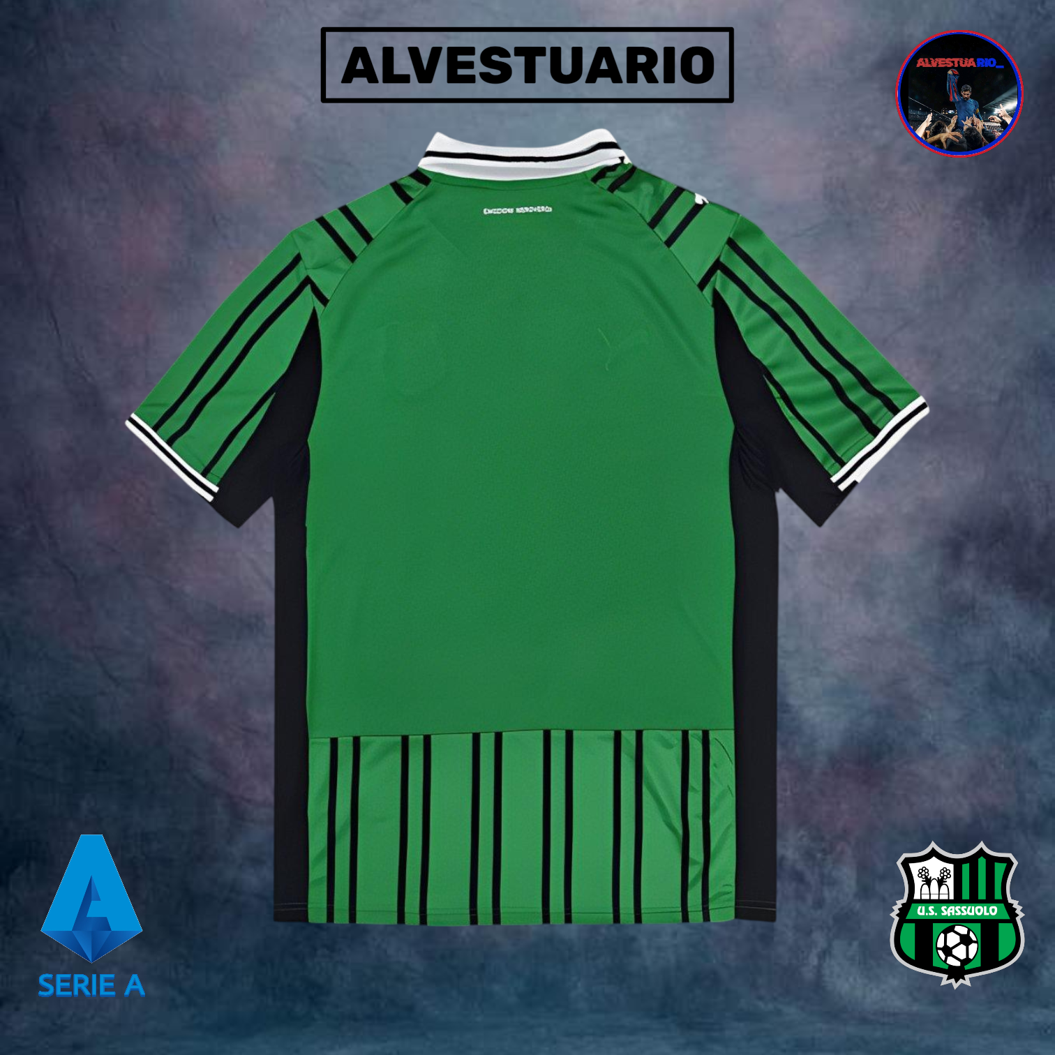 1ÂȘCamiseta Sassuolo 2025/26