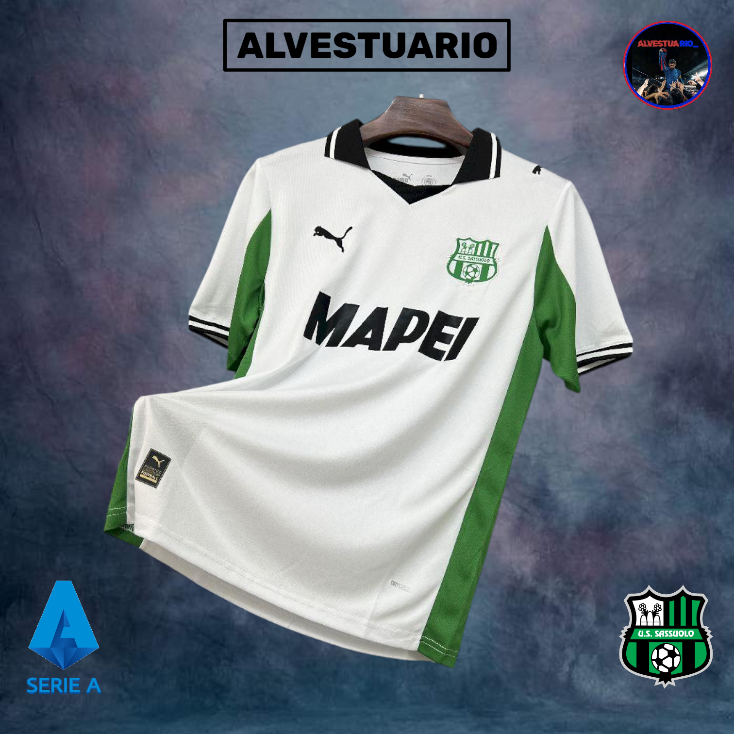 2ÂȘCamiseta Sassuolo 2025/26