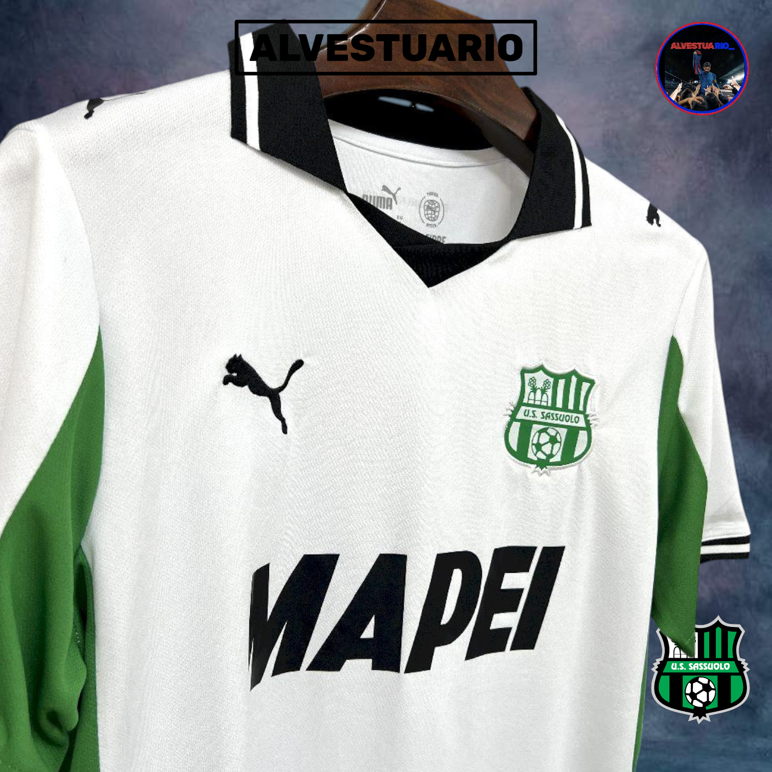2ÂȘCamiseta Sassuolo 2025/26