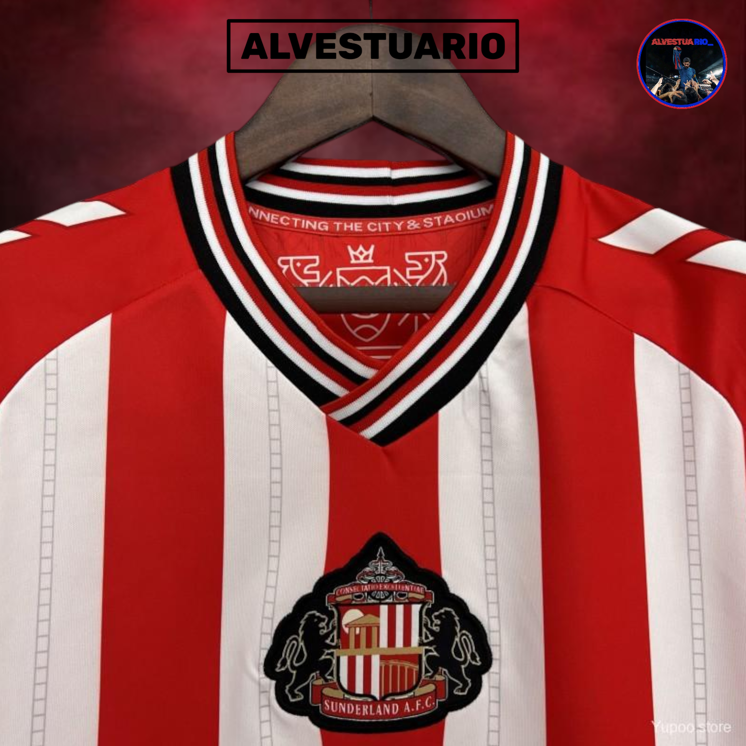 1ÂȘCamiseta Sunderland 2025/26