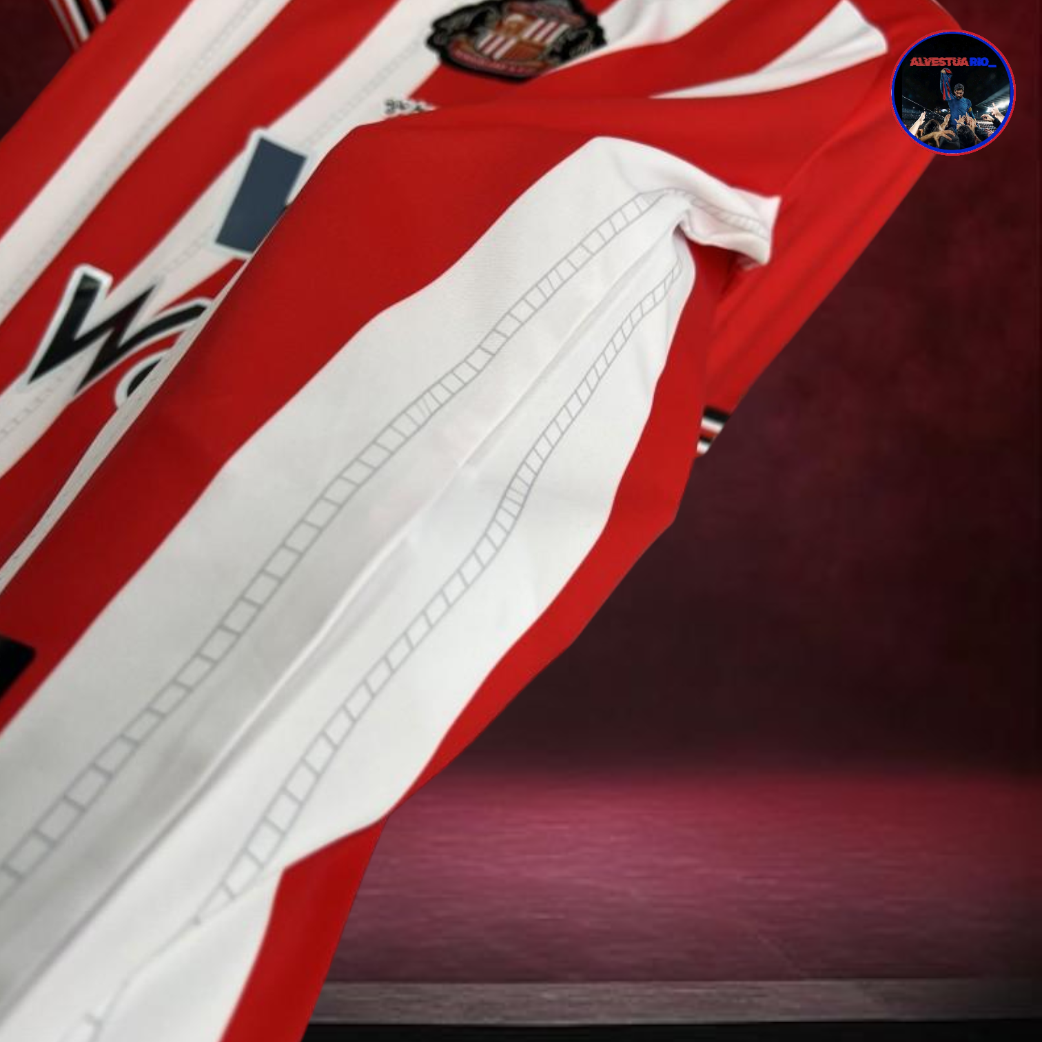 1ÂȘCamiseta Sunderland 2025/26