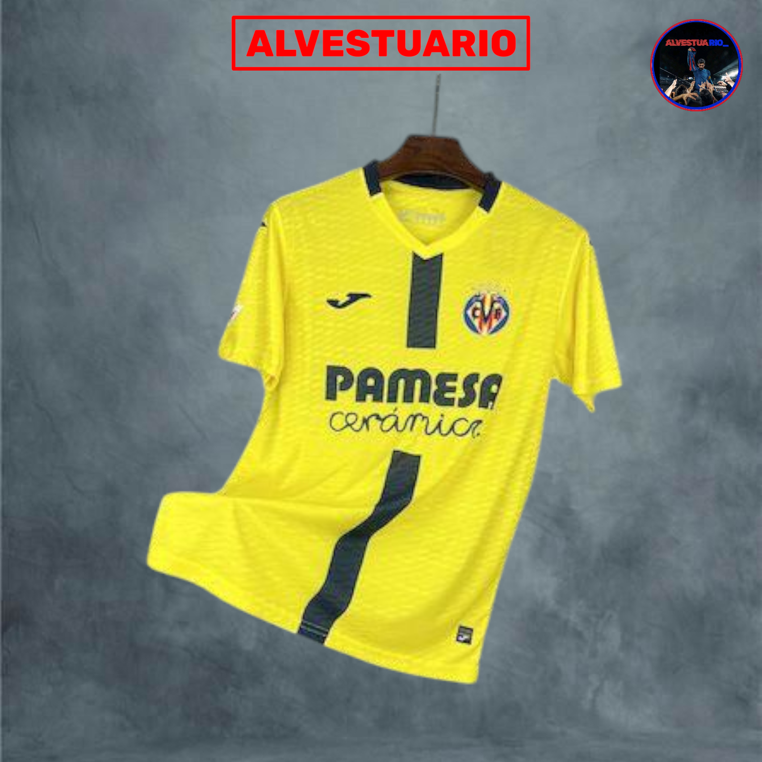 1ÂȘCamiseta Villarreal CF 2025/26