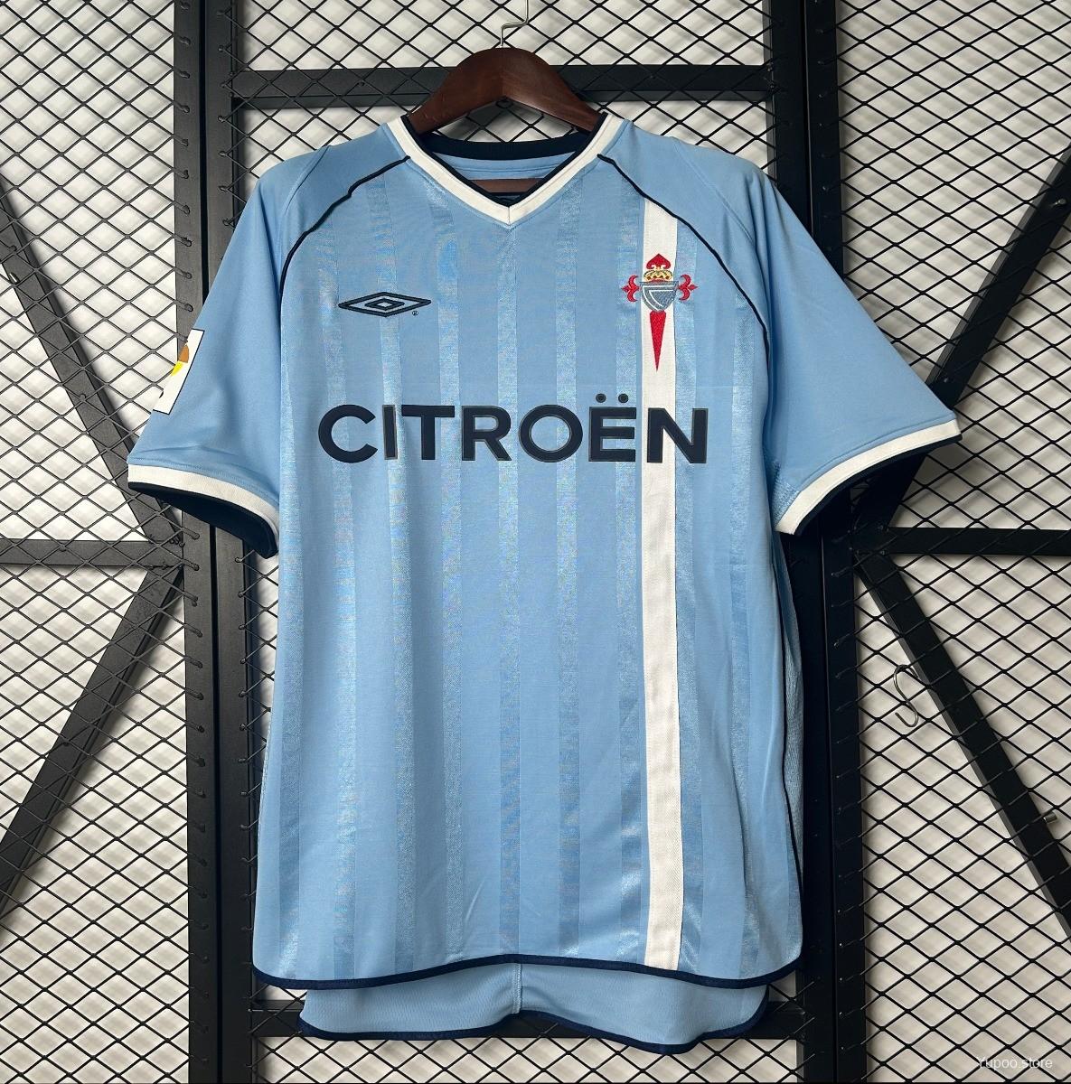 Celta de Vigo Local 2001/02 - Retro