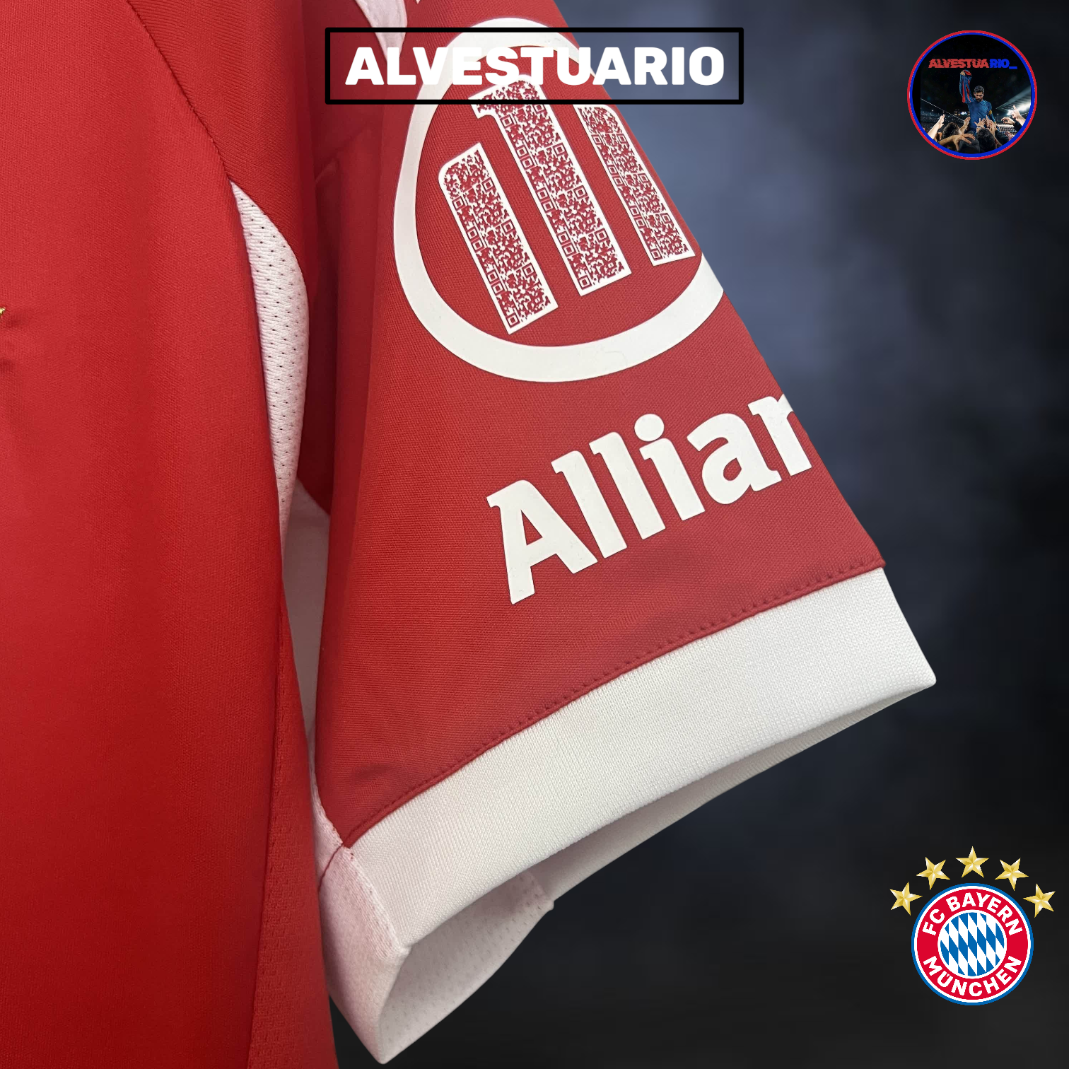 1ÂȘCamiseta Bayern de Munich 2025/26