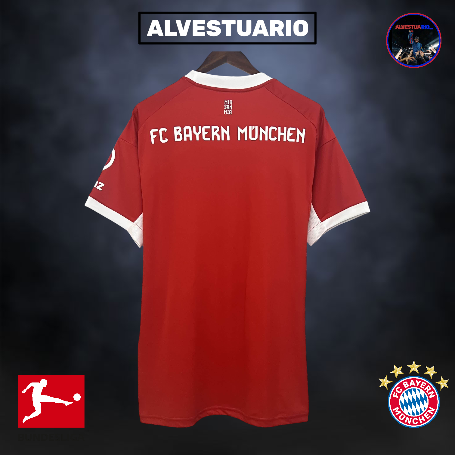 1ÂȘCamiseta Bayern de Munich 2025/26