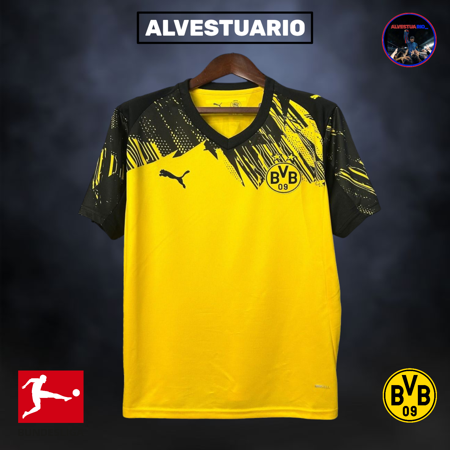 1ÂȘCamiseta Borussia Dortmund 2025/26
